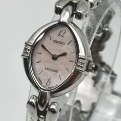 シェル文字盤 電池新品 SEIKO エクセリーヌ1F20-0AZ0 11Pダイヤ - メルカリ