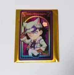 鬼滅の刃ハロウィン　メタリックカード　不死川玄弥