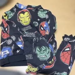 MARVEL 上下セット キャラクター総柄のサムネイル