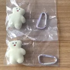 mojojojoカラビナ付きキーホルダー　2個セット