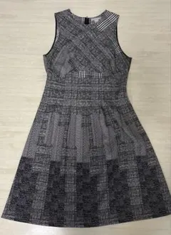 H&M エイチアンドエム 千鳥柄 チェック ワンピース お呼ばれ　ドレス