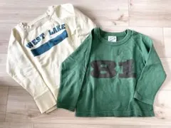 まとめ売り♡ 子供服 カジュアル　男の子 トップス 2枚セット 110
