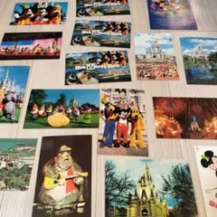 は*る様 レトロ ディズニー ポストカードセット