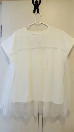 しまむら　チュールTシャツ