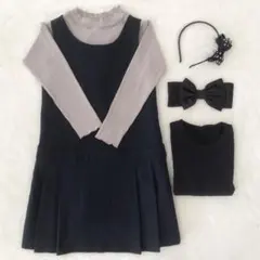 入学式　フォーマル　女の子　120cm、130cm 5点セット