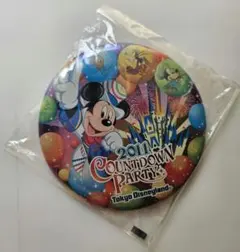 東京ディズニーランド 2011 COUNTDOWN PARTY 缶バッジ