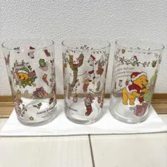 ディズニーリゾート くまのプーさん タンブラー セット　クリスマス