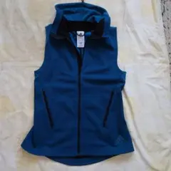 adidas クライマヒートベスト　レディース Lサイズ　 緑青