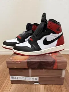 Nike Air Jordan 1 ブラック/ホワイト/レッド 9