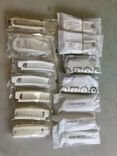 ヘアブラシ14個　ホテルアメニティ