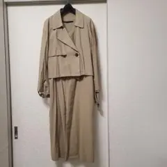 KBF+ ベージュ トレンチコート3way