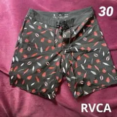 RVCA 水着 サイズ30 葉と羽のプリント