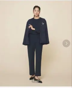 ポリエステルツイード フリンジ ジャケット　ユナイテッドアローズ