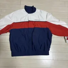 ナイロンジャケット トリコロールカラー