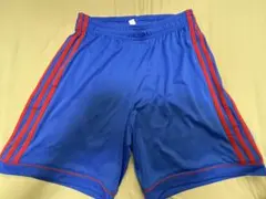 adidas 青赤ハンドボールパンツ(早い者勝ち)