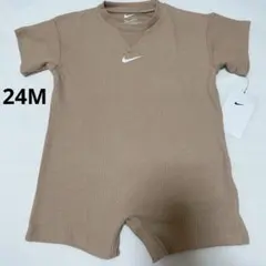 新品　24M 90 NIKE ナイキ　半袖　ロンパース　カバーオールのサムネイル