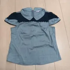 値下げTOCCA 刺繍付き半袖シャツのサムネイル