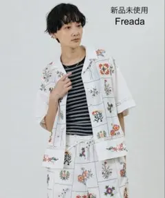 最終値下げ 新品未使用 フリーダ モチーフ刺繍 シャツ ホワイト - メルカリ