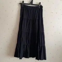 黒 ロングスカートのサムネイル