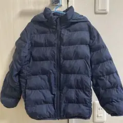 ユニクロ　パフテックウォッシャブルパーカーネイビー120