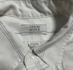 90s USA製 ARROW DOVER ストライプシャツ 17.5 XLのサムネイル