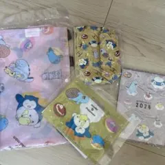 ミスド　ポケモン　エコバッグ、ポーチ4セット