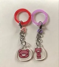 いたずらぐまのグルーミー2点セット めじるしアクセサリー アンブレラマーカー