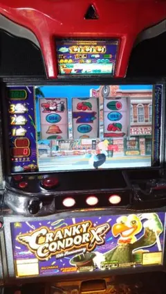 パチスロ実機】ユニバーサル☆クランキーコンドル【コイン不要機付】4