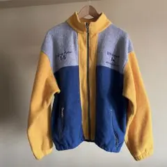 vintage 刺繍 配色 ボア ブルゾン