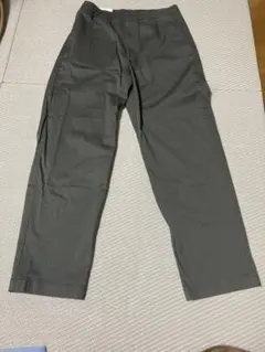 UNIQLO ダークグレー コットンリラックスアンクルパンツ Sサイズ