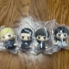 呪術廻戦 じとっと ラバーフィギュア 七海 夏油 灰原 伏黒