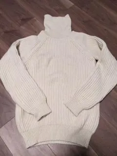 Kerry Woollen Mills タートルネックセーター 36のサムネイル