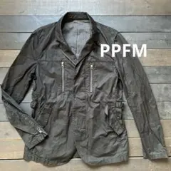 PPFM ブラック ミリタリージャケット Lサイズのサムネイル