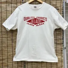 JELADDO プリント Tシャツ サイズ40 ホワイト