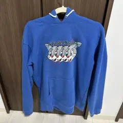 04 Limited Sazabys フォーリミ パーカー Mサイズ 青