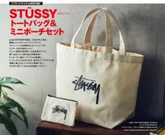 ❤️ STÜSSY ステューシー　トート & ポーチのサムネイル