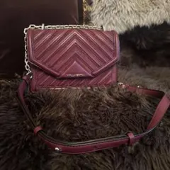 KARL LAGERFELD Cross body bag バーガンディのサムネイル
