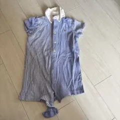 Ralph Lauren 12M ストライプロンパース