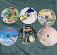 こちらはジブリDVD6作品のセットです。 全て本編ディスクです