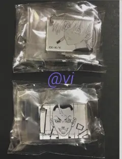 東京リベンジャーズ 原画展 アクリルプレート キーホルダー 黒川イザナ 鶴蝶のサムネイル