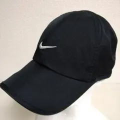 【Nike DRI- FIT】ブラック キャップ スポーツ　ランニング
