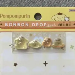 サンリオ ポムポムプリン ボンボンドロップシールmini BONBONDROP