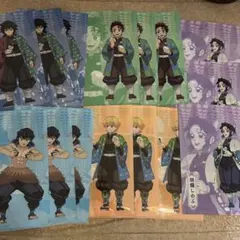 鬼滅の刃 クリアファイル 全5種×3セット合計15枚