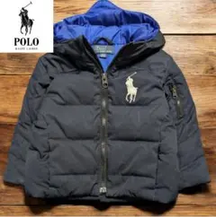 POLO ポロラルフローレン ビッグポニー 刺繍 ダウンジャケット 90cm