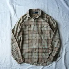 90s Polo by Ralph Lauren ネルシャツ　チェック　古着