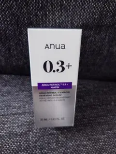 【新品】アヌア レチノール0.3 ナイアシンリニューイングセラム 30ml