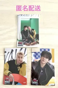 <ヒョンジン チャンビン> スキズ オンラインくじ ステッカー 3枚ペンミ