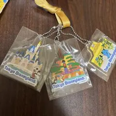 キリン ミッキーマウス キーホルダー　チップとデール　モンスターズインク