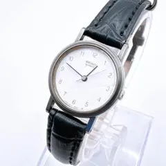 レディース 腕時計 セイコー クォーツ シンプル3針 ホワイト文字盤 稼働品