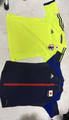 adidas サッカー日本代表 ユニフォーム2枚セット